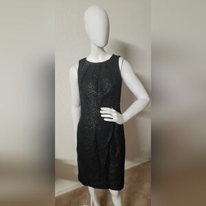Michael Kors Black Textured Dress